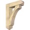 Ekena Millwork Legacy Arts and Crafts Rough Sawn Bracket w/ Offset Brace, Douglas Fir, 8"W x 30"D x 38"H BKT0806X30X38LEC03RDF - alternate 1